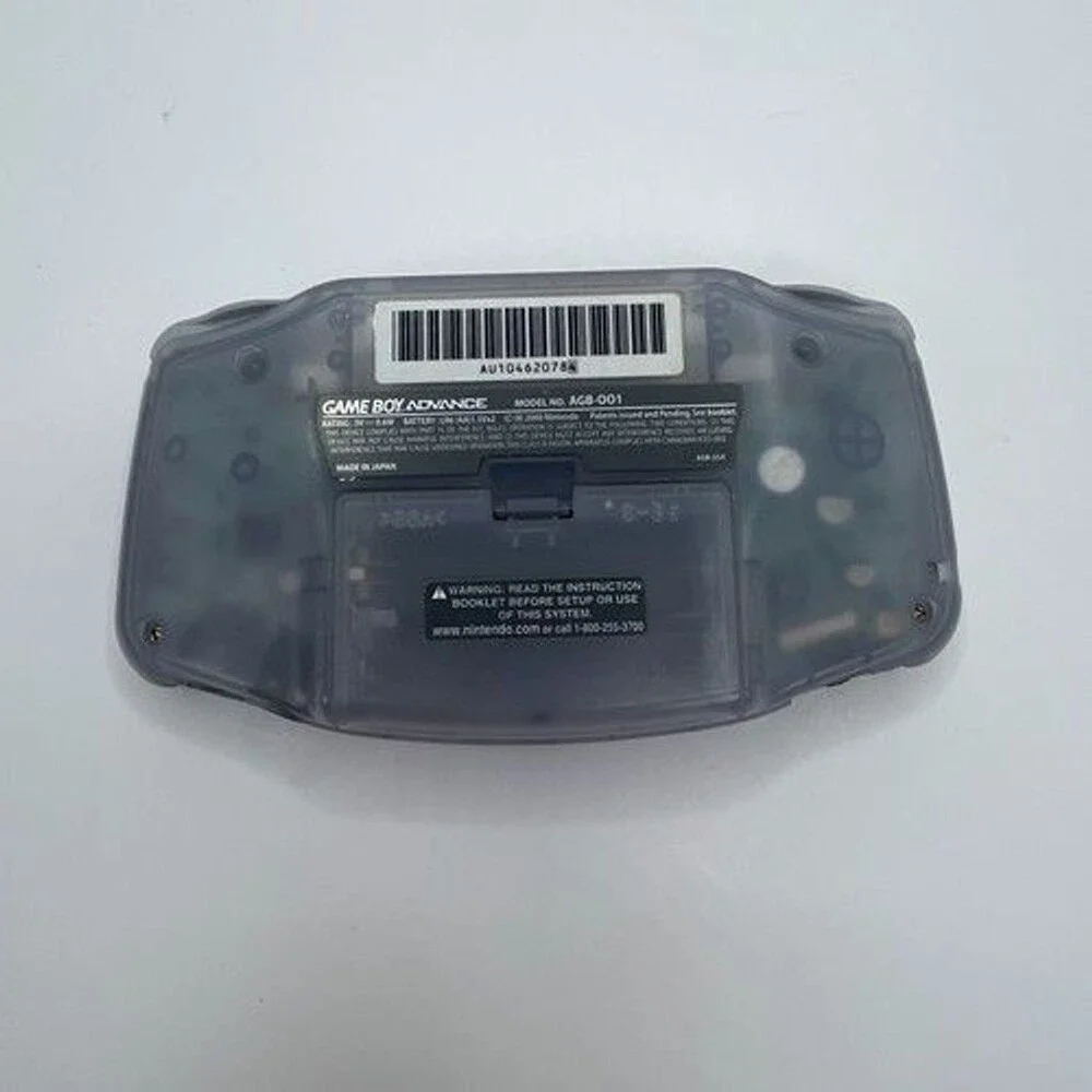 Glacier Game Boy Advance AGB-001 GBA Handheld System Console & Box Only